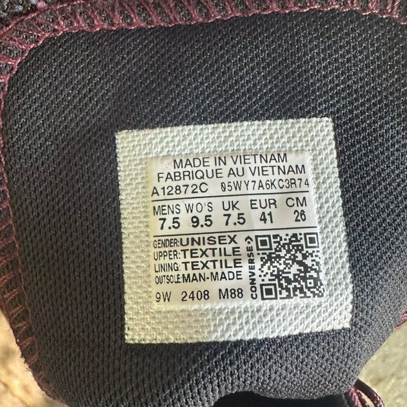 ⭐Converse Chuck Taylor All Star CX EXP2 Hi Sz 7.5 Men's Shoes Sneakers A12872C⭐ - Picture 11 of 11